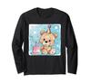 Sweet Teddy Bear Cake Theme for a Fun Birthday Long Sleeve Look. T-shirt