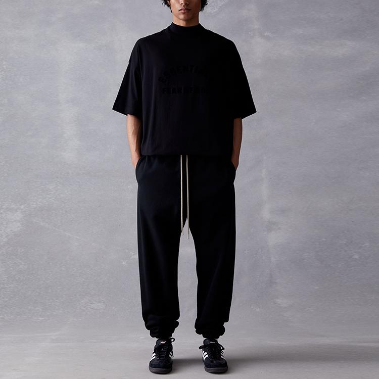 Fear of God Essentials Sweatpants Black Unisex Bottoms 130SP232020F