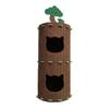 All-in-one Cat Castle House 2-layer Cat Bed New Cat House  Cat Furniture