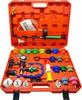Radiator Leak Tester and Pressure Test Cooling System Test Tool Kit for Leak Inspection 34-Piece Kit,