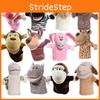 Animal Finger Puppet Set For Interactive Storytelling With Wolf, Rabbit, Monkey, And Crocodile