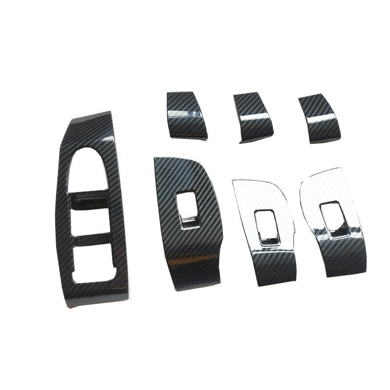 Interior Car Window Motor Door Handle Armrest Cover Trim for Mazda Cx30 Cx-30 Cx 30 Plastic Car Accessories 7 Pcs
