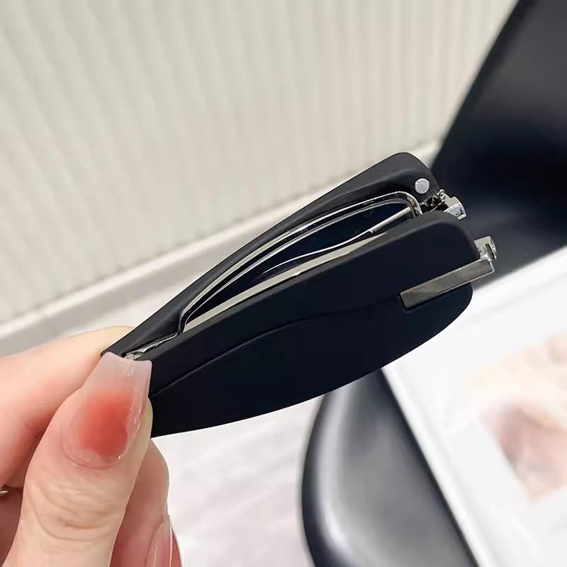 Folding Reading Glasses 360 Degree Rotating Anti Blue Light For Men And Women Small Portable HD Comfortable Prescription Glasses