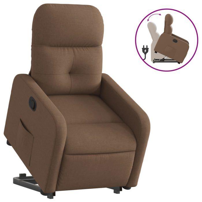 VidaXL Fauteuil Inclinable, Chaise de Relaxation avec Dossier et Repose-pied Réglables, Siège de Salon Salle de Séjour, 3206799