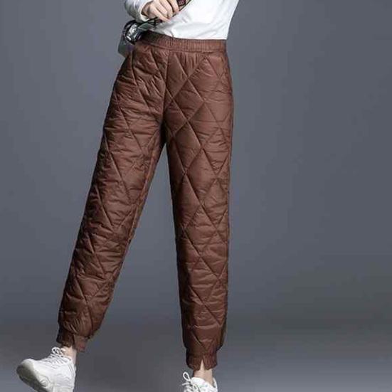 baigeshi Slant Pockets Rhombus Pattern 