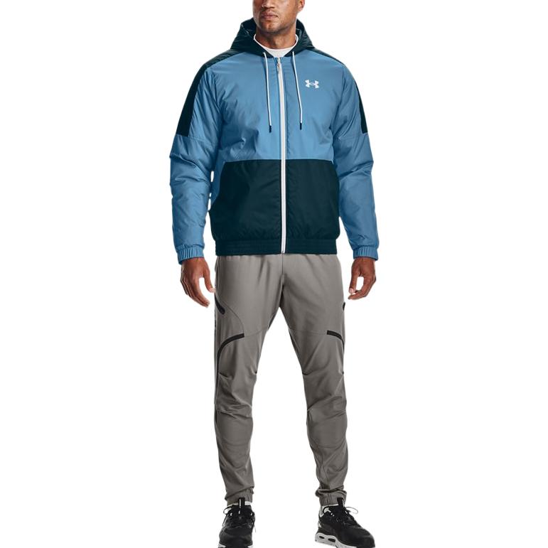 Under Armour Giacca Felpa con Cappuccio da Allenamento Sportstyle Insulate Uomo Giacche Blu 1355849-422