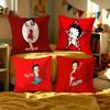 B-Betty Girl B-Boop Cushion Cover Inches Farmhouse Decor Home Throw Pillow Covers for Couch Decorations
