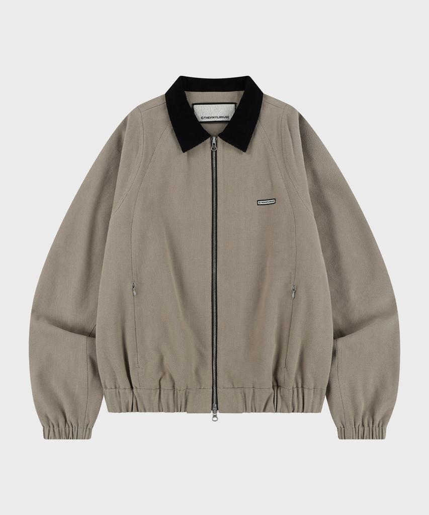 Thevinylhouse Blouson Jacket Sand