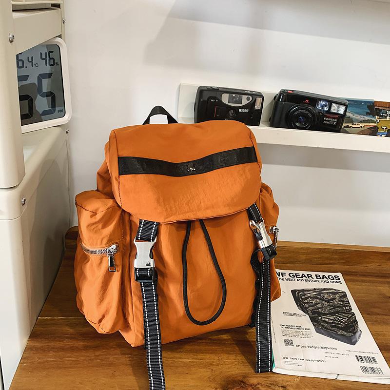 Lightweight Travel Large Capacity Backpack Simple Trend College Student Schoolbag Outdoor Hiking Backpack Women