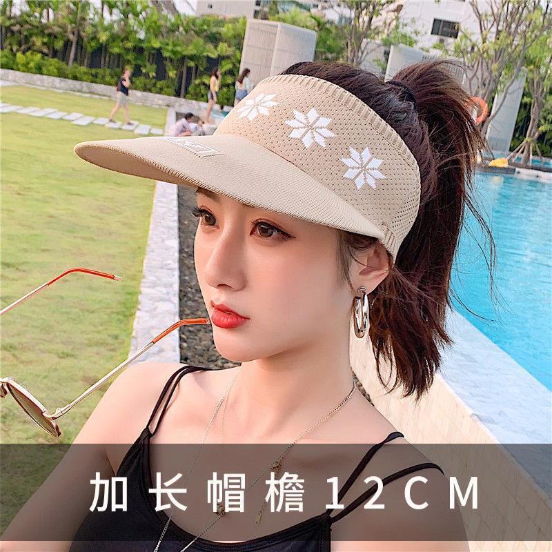 

Sunscreen hat women s UV protection summer new face cover summer hat empty top sun hat cycling sun hat average size