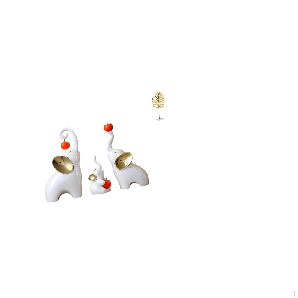 Family And Sculptures for Home Decor Unique Animal Nature Figurines Living Room Bedroom Desk