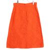 Marni Orange Embossed Cupra Skirt Skirt 42 OrangeUsed