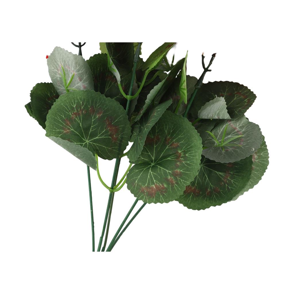 Silk Flower Arrangement Simulation Begonia Flower Lifelike Details
