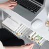 Self Adhesive Pull Out Storage Box Large Capacity Cabinet Storage Drawer  Stationery Storage