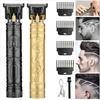 Vintage Cordless Hair Clipper Trimmer USB Fast Charging Portable Electric Shaver Barber Professional Hair Cutting Machine