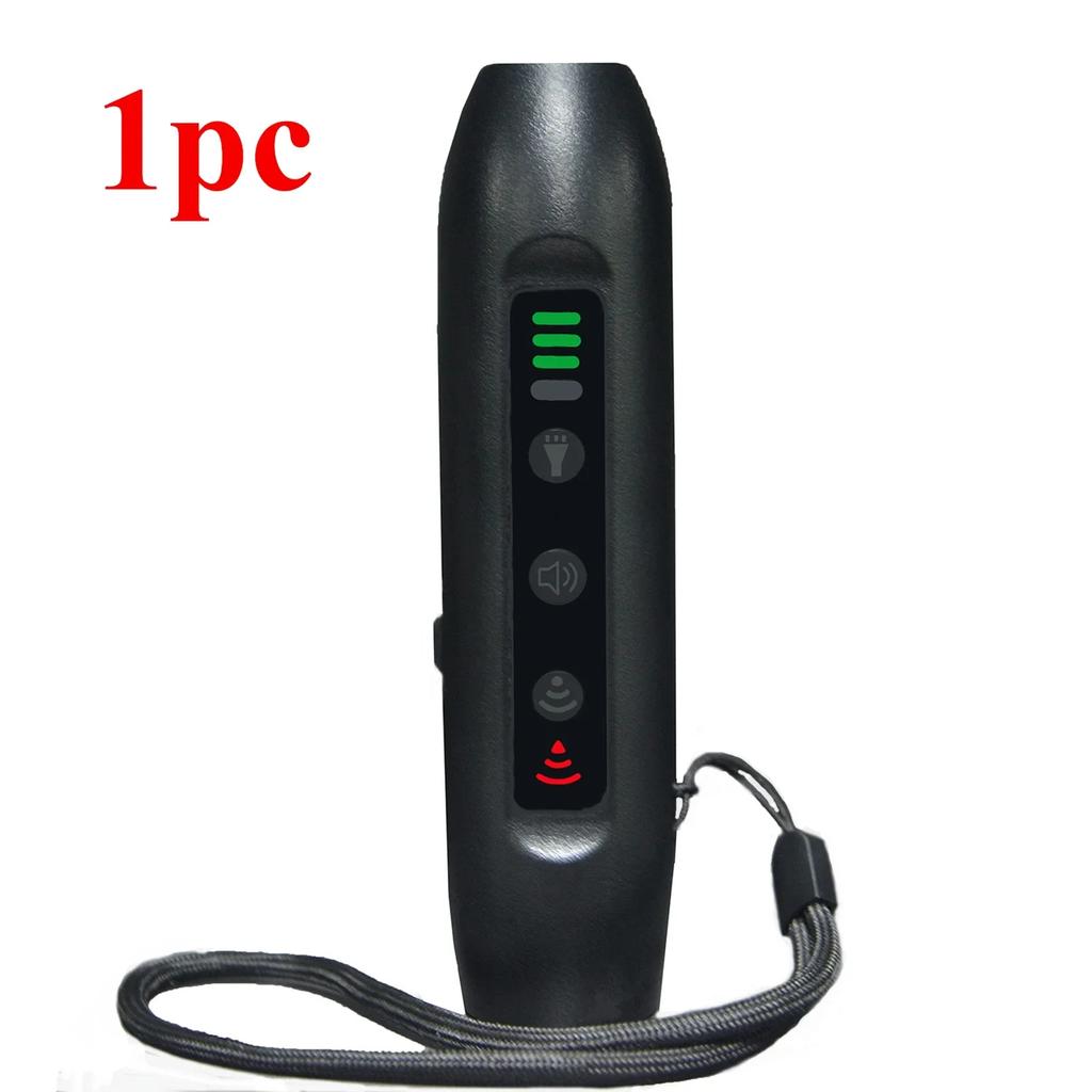 Ultrasonic Pet Dog Repellent, Portable Handheld Anti Bite and Anti Barking Drive Stick with LED Flashlight Pet Repellent