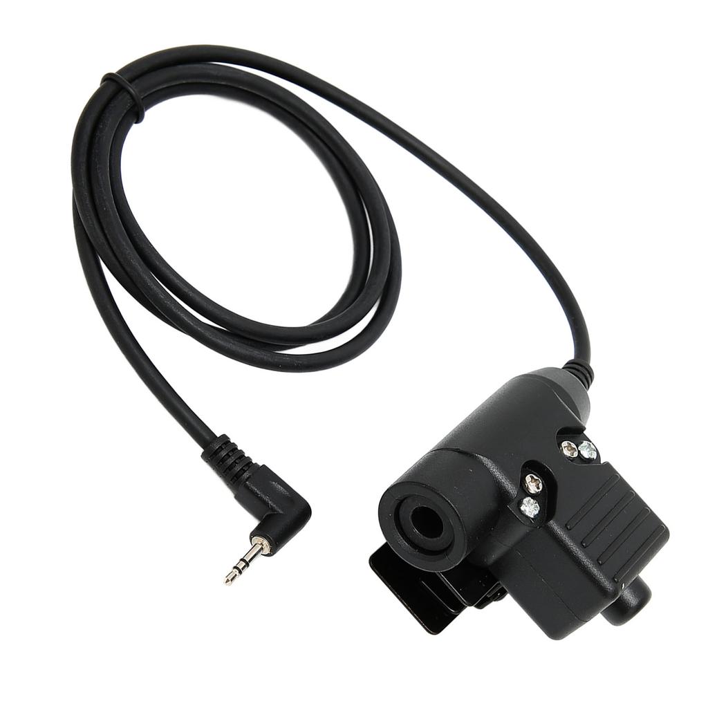 Căști cu cască pentru motocicletă, căști unilaterale cu PTT U94 pentru MOTOROLA T5428 6200C T80 2,5 mm