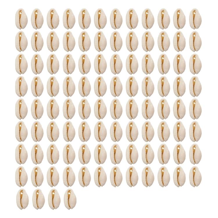 100 шт. Разнообразных Ракушек для Украшения Дома Аксессуары из Морских Ракушек Компоненты для Изготовления Украшений для Любителей Хендмейда