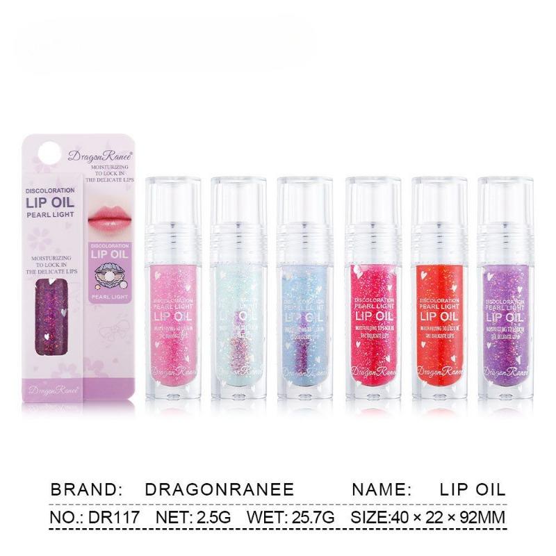 Eisklarscher Lipgloss, Feiner schimmernder perlmuttartiger feuchtigkeitsspendender Lipglaze-Base, Warm-verändernder Lipgloss