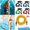3m Adjustable Swim Training Elastic Belt Safe Swimming Training Rope Swimming Resistance Strength Training Equipment