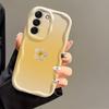 Gradient Chrysanthemum Petal Pattern Case for Samsung Galaxy S26 S25 Ultra S24 FE S23 Plus S22 A56 A36 A16 A17 A37 A57 A55 Cover