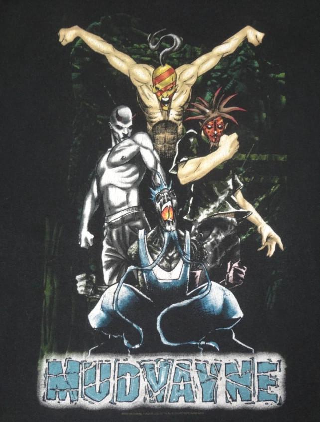 

MUDVAYNE BAND Black Men Women Cotton T Shirt Unisex T-Shirt M