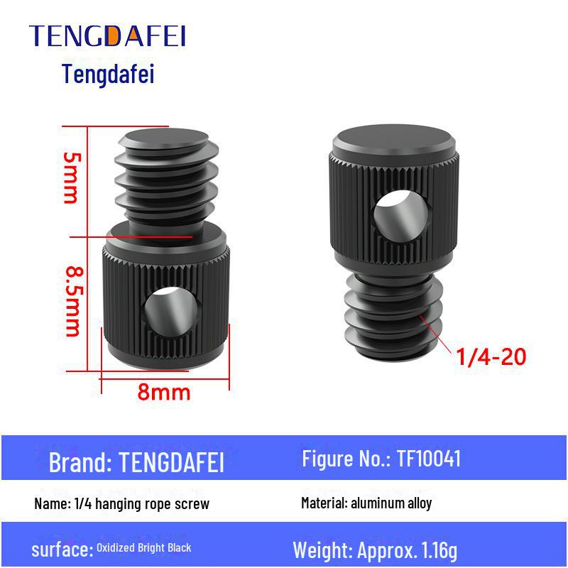 Adaptor cu șurub pentru trepied de cameră de la 1/4 la 3/8: Conversie M4, M5, M68, M10 pentru suport Hot Shoe sau stativ de lumină