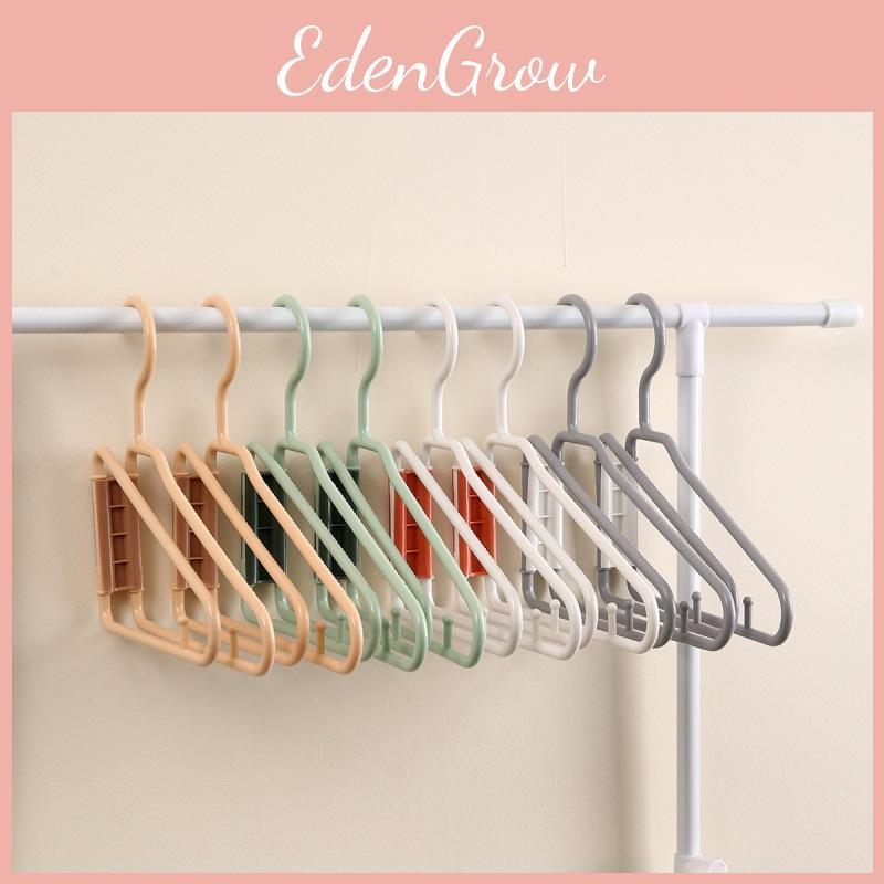 Space Saving Collapsible Hanger With Seamless Design For Dormitory And Suitcase Use