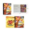 Premium 540-Card Trading Card Album for Pokemon & TCG Collectors, Gold Foil Cover Card Binder, Anime Card Holder Case