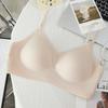 Ultra-thin cool and seamless jelly soft support, pull up and support, anti-sagging bra cover -