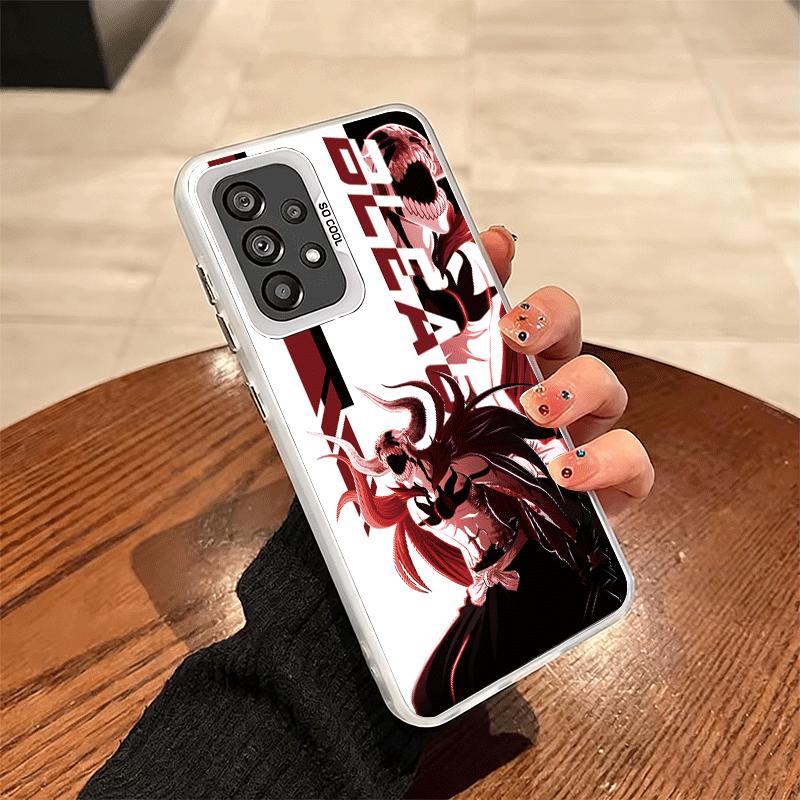 Anime Bleach Desgin Shockproof Phone Case for Samsung A17 A16 A15 A14 A37 A57 A36 A56 A26 A35 A55 A25 A34 A54 A24 A13 A23 A33 A5