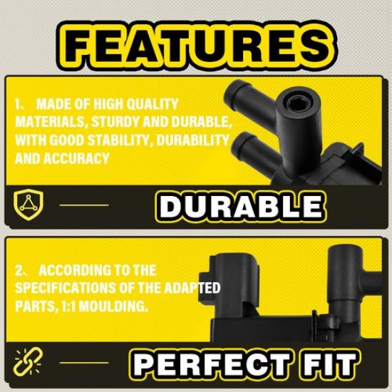 Black Vapor Canister Purge Solenoid Valve For Toyota T100 Tacoma 3.4L Engines EA