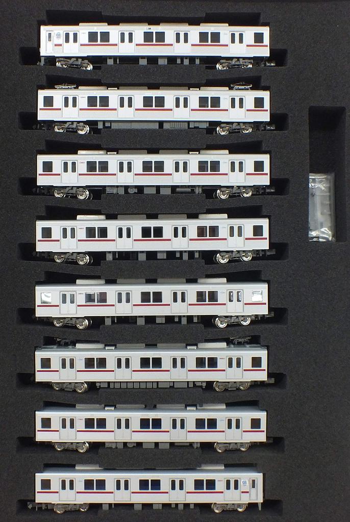Greenmax N Gauge Tobu 10000 Series 11801 to 120th Anniversary Commemorative Sticker 50640 Model Train Train, Kita-Senju Kuki, Included, 8-Car Set,