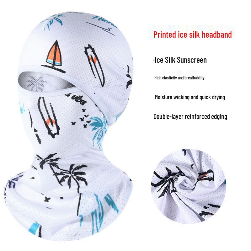 

Unisex Summer Cycling & Motorcycle Full Face Windproof Headgear Default