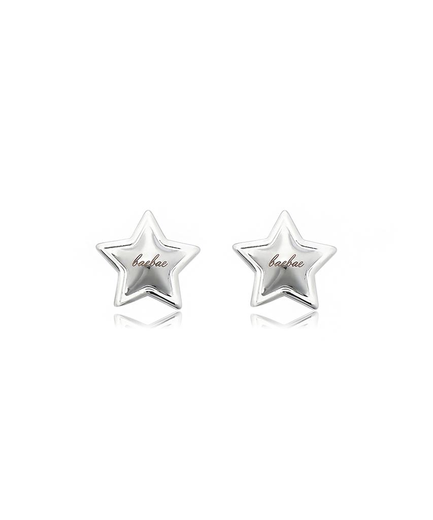 Baebae Everyoung Star Earring (Silver)