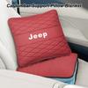 Folding Air Condition Quilt Car Seat Lumbar Support Cushion For Jeep Grand Cherokee Compass Wrangler JK Gladiator Renegade Patri ALX1