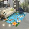Carp Fish 3D Carpet For Living Room Large Rug House Coffee Table Mat Decorative Soft Bedroom Floor Mat Bathroom Mat Sponge