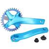 ZK‑22   Chainring Chainwheel Crank Aluminium Alloy Bike Crankset Arms 32T Chainring