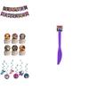 Vibrant Encanto Birthday Party Decorations Set With Backdrop Banner And Cupcake Toppers