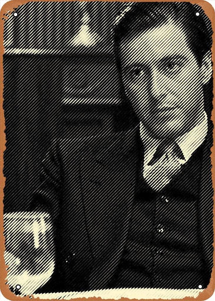 Retro Vintage Metal Tin Poster The Godfather Sign Plaque for Bar Club Home Wall Decor Classic Movie Wall Plate Pendant