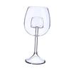 Aerating Red Wine Glass Gift with Built in Aerator Reusable, Sommelier Creative Glasses Set for