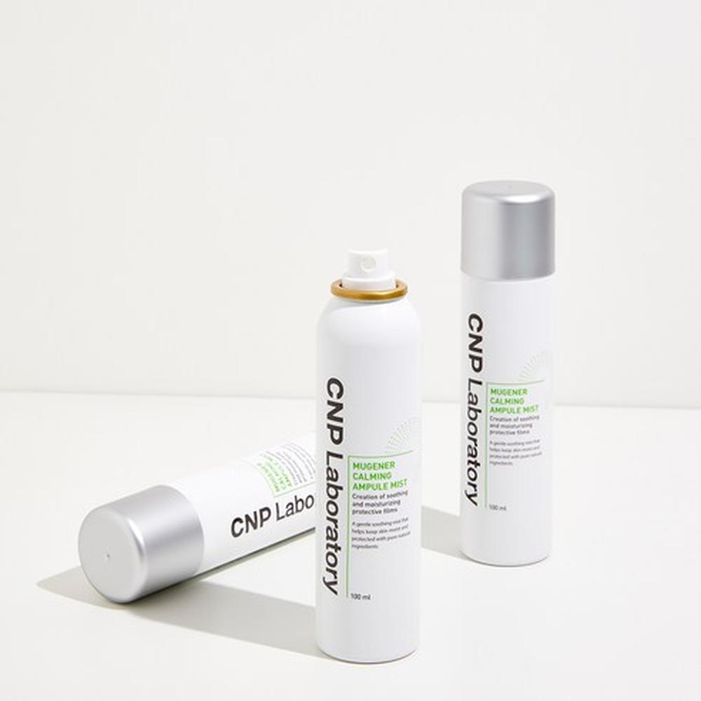 CNP LABORATORY Mugener Calming Ampule Mist 100ml – Soothing & Redness Care, Korean