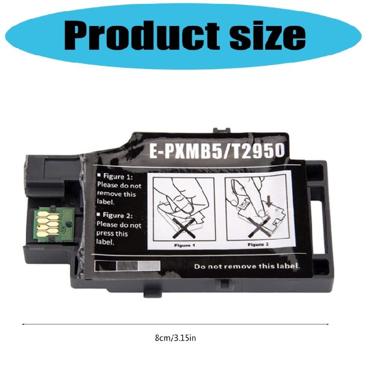 PXMB5 T2950 Maintenance Tank Waste Ink Tank for Workforce WF 100 WF 110 ECC110 Printers