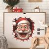 Christmas Toilet Sticker Merry Christmas Decoration for Home 2025 Pendant Xmas Sticker Ornament Navidad Natal New Year Gift 2026
