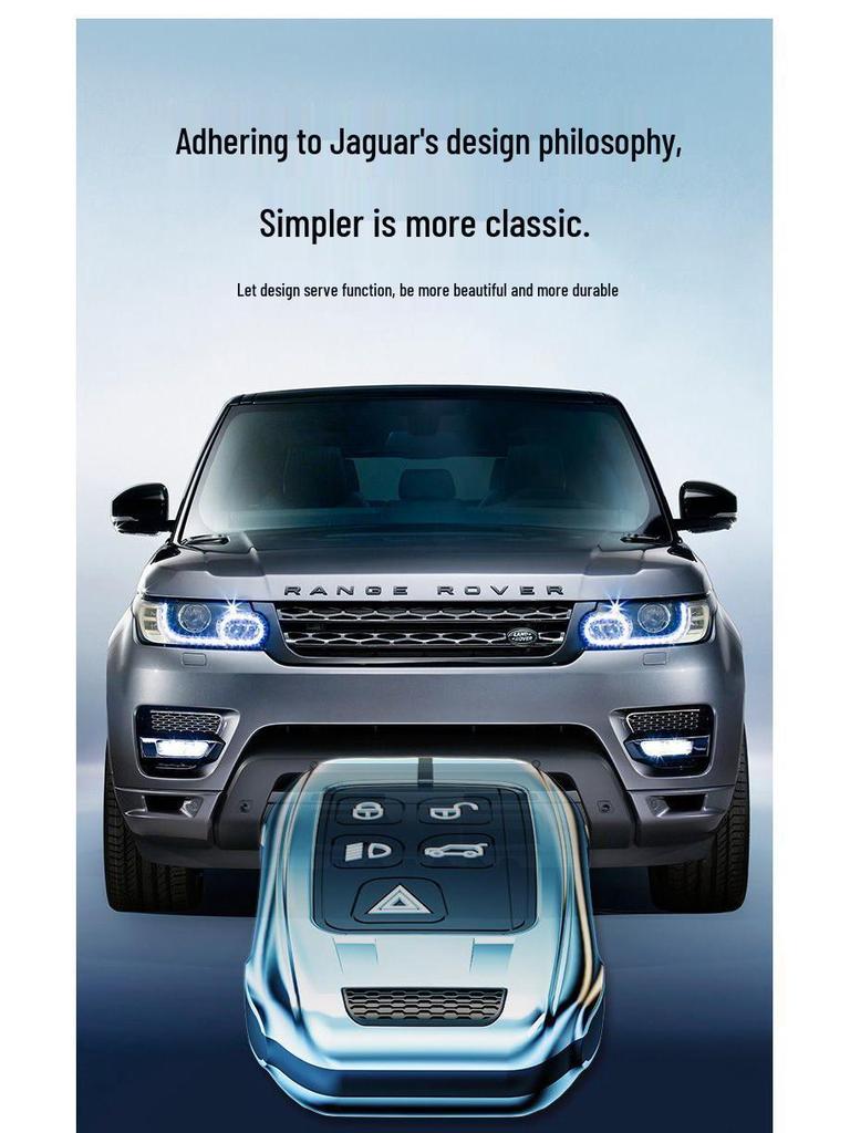 Jaguar Schlüsseletui für XEL, XFL, E-PACE, XJL, F-PACE - Luxuriöse Schutzhülle