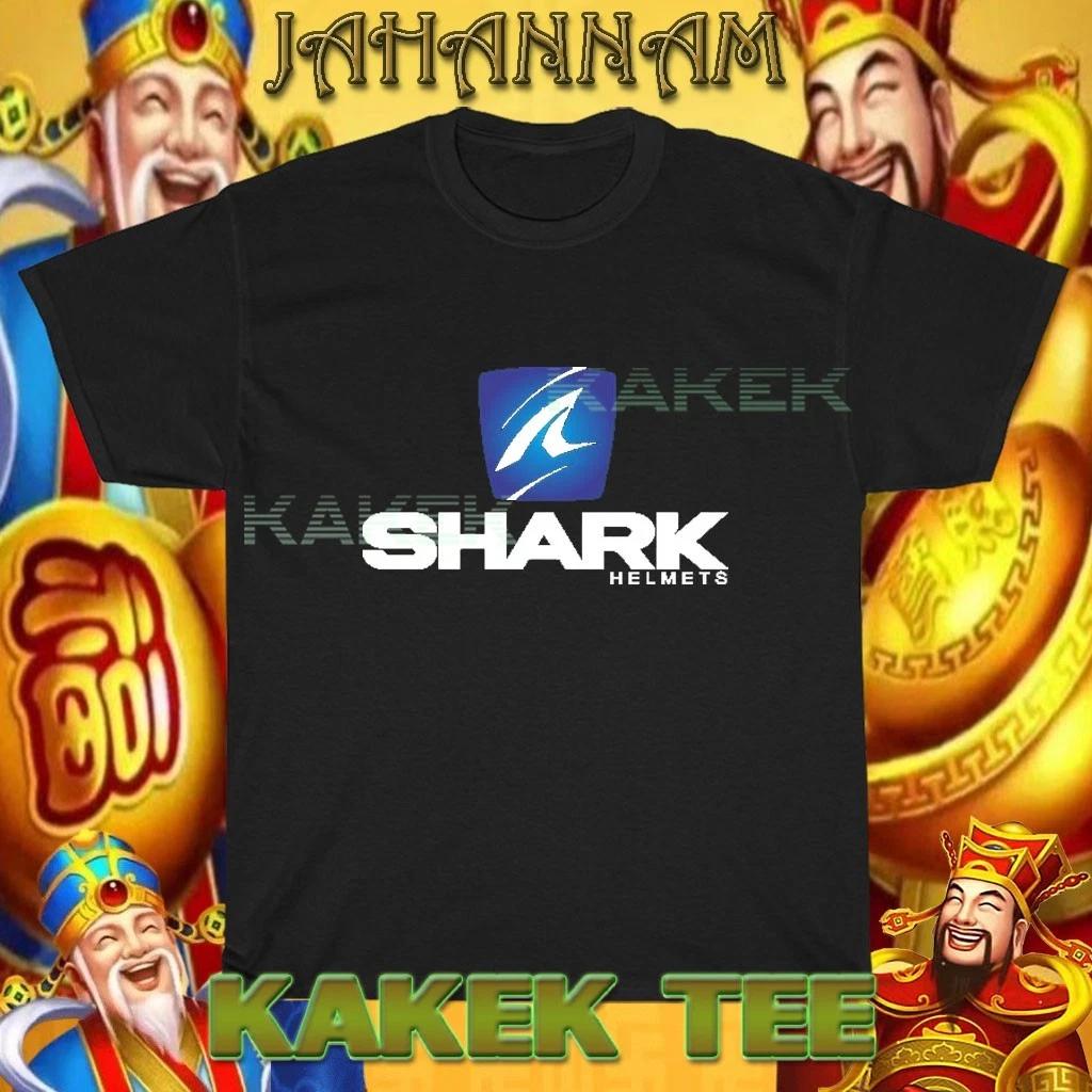 New Shirt Shark Helmets Logo American T shirt Funny Size S to 5XL L