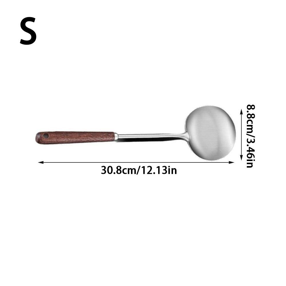 Mushroom Shape Kitchen Stir Fry Spoon Wood Handle Cooking Spoon New Cooking Spatula  Kitchen Tools