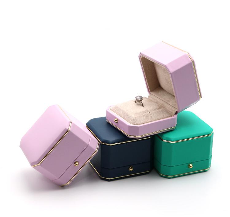 Custom Jewelry Packaging Box Jewellery Packing Case for Ring Earring Pendant Necklace