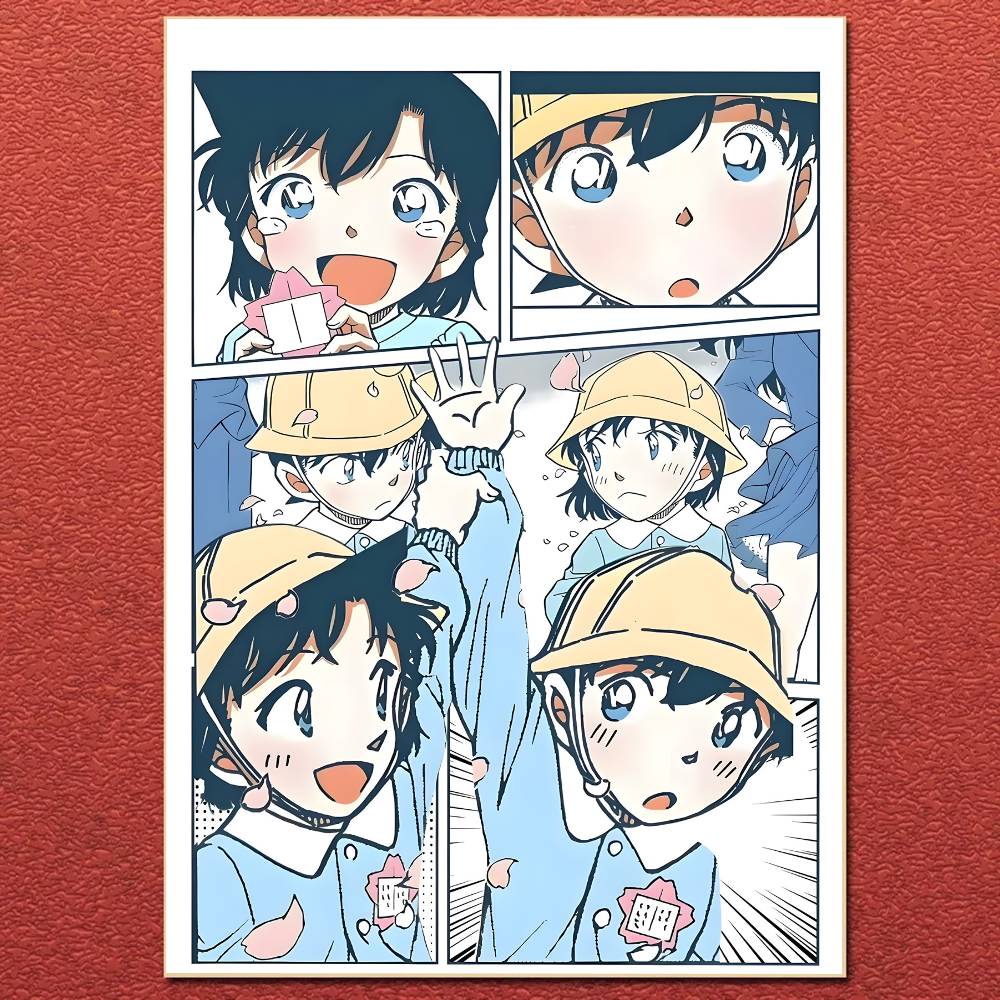 D-DETECTIVE Conan ANIME Poster Leinwandbild Poster Mit Drucken Haus Schlafzimmer Wohnzimmer Dekoration Geschenk