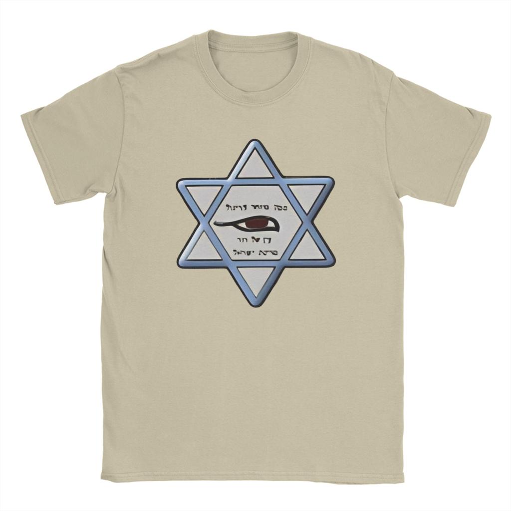 Unisexs Mossad Badge T Shirts  Cotton Clothes Novelty Short Sleeve Round Neck Tee Shirt Plus Size TShirt